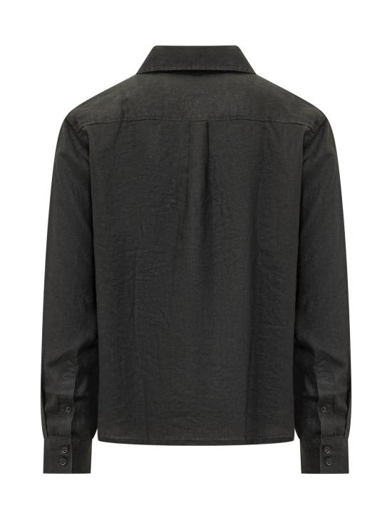 26SS 팜앤젤스 긴팔 셔츠 PMGE04PS26FAB001 1003 BLACK OFF WHITE - PALM ANGELS