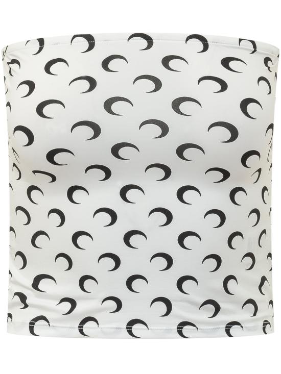 26SS 마린세르 반팔 티셔츠 WTS011ACJER0001 WH00 OPTICAL WHITE