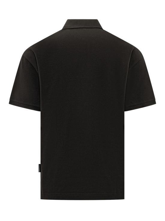 26SS 팜앤젤스 폴로 티셔츠 PMGB012S26FAB002 1003 BLACK OFF WHITE - PALM ANGELS