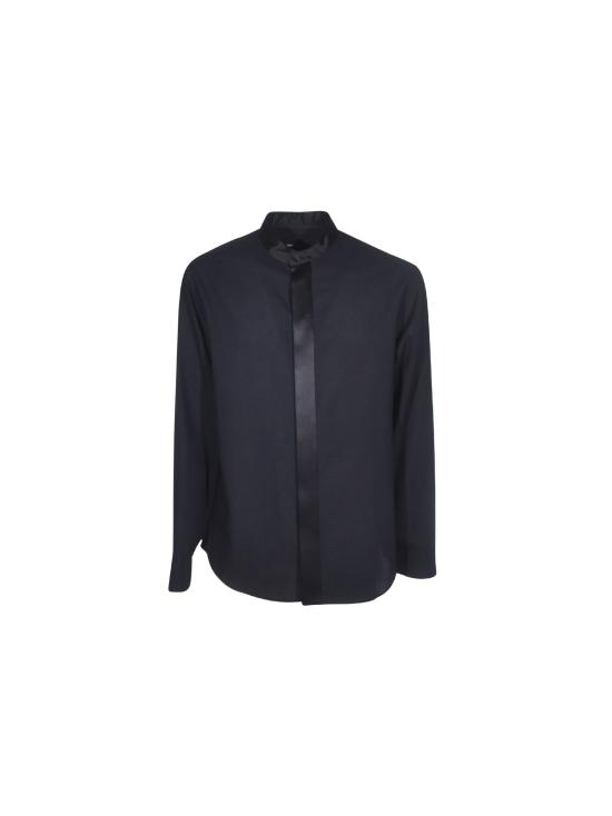 26SS 조르지오 아르마니 긴팔 셔츠 GM003578 TE11186 UC001 Black