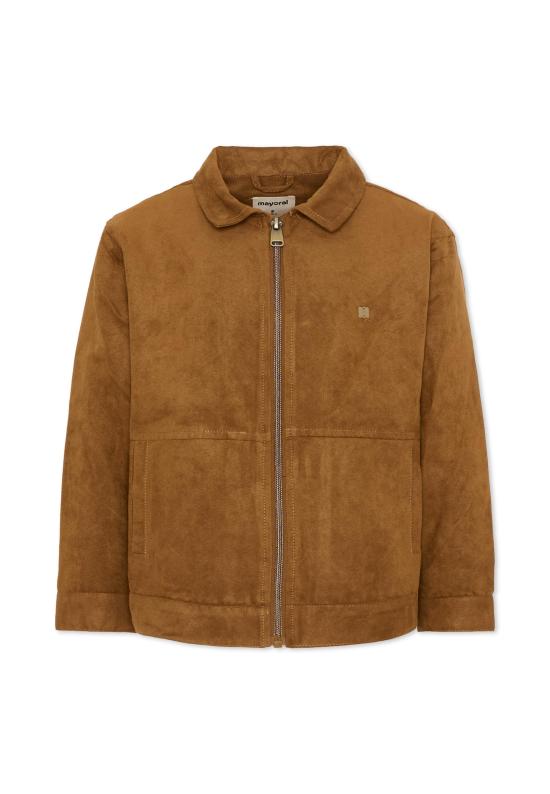 26SS [키즈] 마요랄 가죽 자켓 3438 075 BROWN