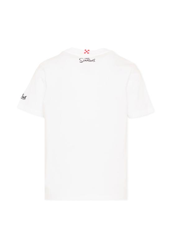 26SS [키즈] 세인트바쓰 티셔츠 POT0002 03555L IVORY - MC2 SAINT BARTH