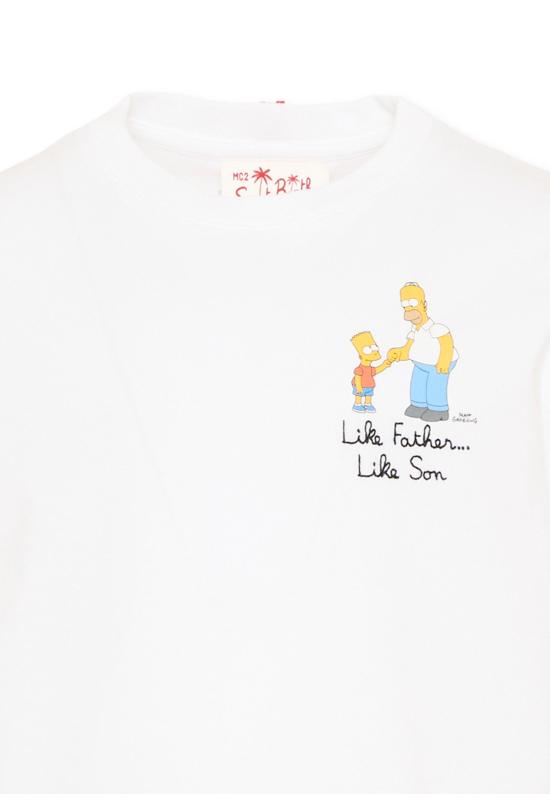 26SS [키즈] 세인트바쓰 티셔츠 POT0002 03555L IVORY - MC2 SAINT BARTH