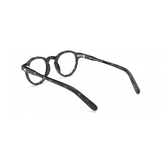  모스콧 안경 Or-Mil-O Miltzen 호피무늬 원형 안경테 (키홀 브릿지 포함) - MOSCOT