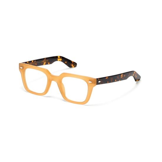  모스콧 안경 Or-Grb-O Grober 볼드 스퀘어 프레임  (호피무늬 템플) - MOSCOT