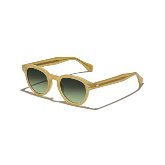  모스콧 선글라스 Or-May-S 메이델라 선 반투명 연갈색 아세테이트 - MOSCOT
