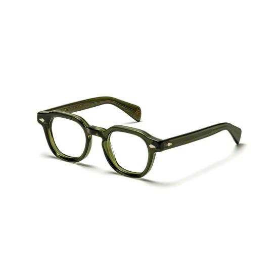  모스콧 안경 오르돌로돌트 반투명 올리브 그린 아세테이트 안경 - MOSCOT