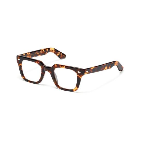  모스콧 선글라스 Or-Grb-O Grober 호피무늬 직사각형 프레임 안경 - MOSCOT