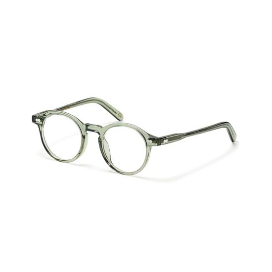  모스콧 안경 Or-Mil-O Miltzen 반투명 아세테이트 원형 프레임 안경 - MOSCOT