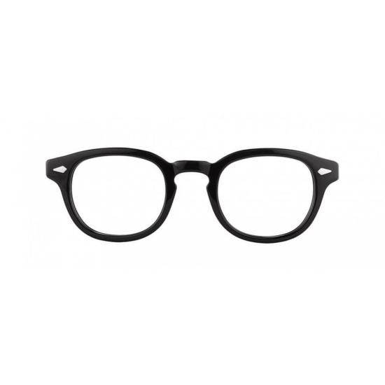  모스콧 안경 오르-렘-오 렘토쉬 유광 블랙 아세테이트  (다이아몬드 장식)