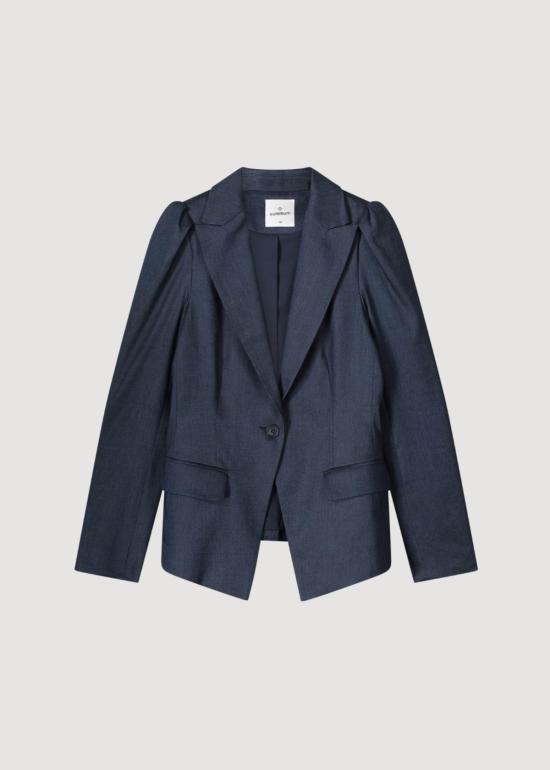  Summum 수트 자켓 섬멈 퍼프 슬리브 블레이저 - OTHER BRANDS