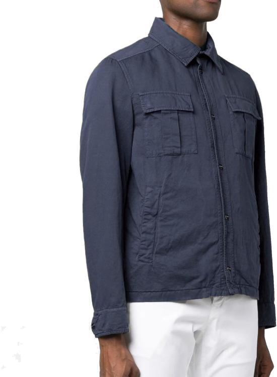 25FW 에르노 탑 GI000330U131479200T01 BLUE - HERNO