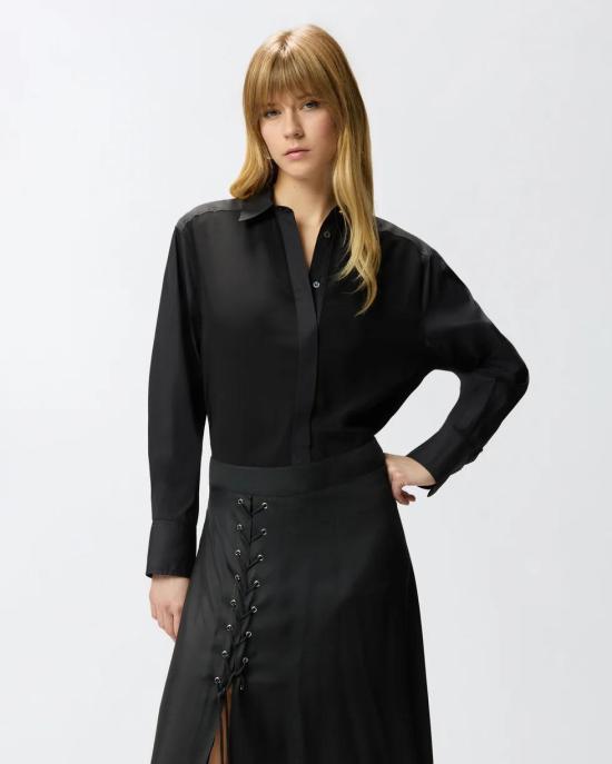 26SS 핑코 셔츠 105434A2TG Z99 Nero - PINKO