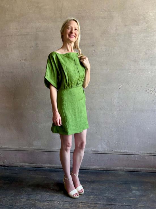  어피스 어파트 숏 원피스 Apiece Apart Sigrun 미니 드레스