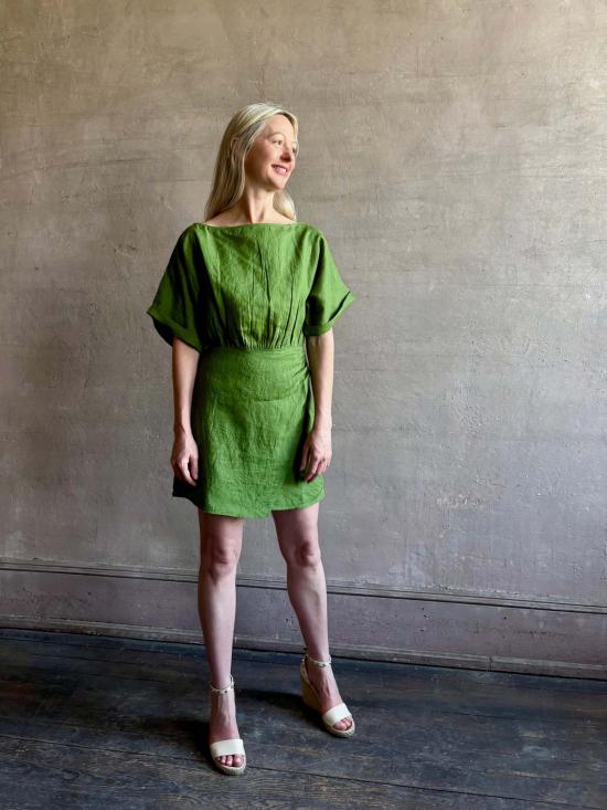  어피스 어파트 숏 원피스 Apiece Apart Sigrun 미니 드레스 - APIECE APART