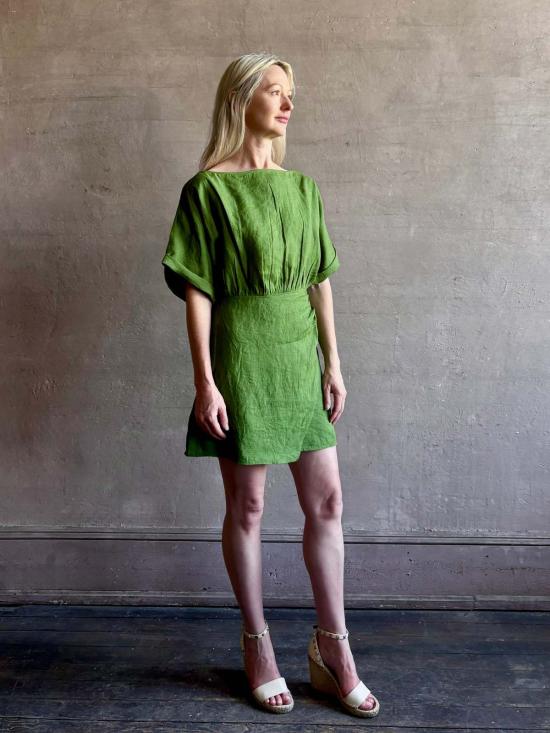  어피스 어파트 숏 원피스 Apiece Apart Sigrun 미니 드레스 - APIECE APART