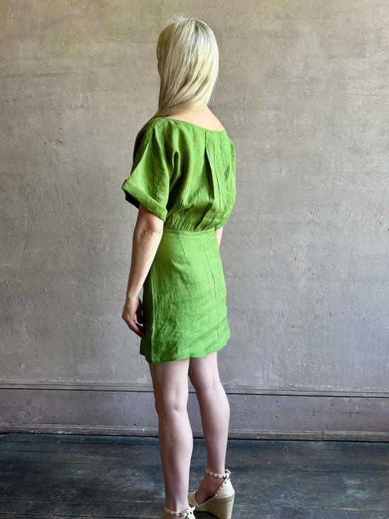  어피스 어파트 숏 원피스 Apiece Apart Sigrun 미니 드레스 - APIECE APART