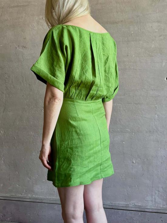  어피스 어파트 숏 원피스 Apiece Apart Sigrun 미니 드레스 - APIECE APART