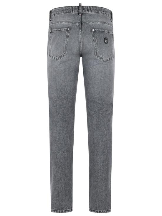 26SS 필립 플레인 데님 팬츠 SAFC MDT 4353 PDE004N72IH Grey - PHILIPP PLEIN