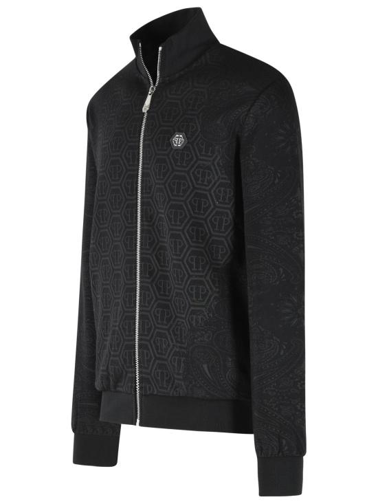 26SS 필립 플레인 긴팔 티셔츠 SAFC MJB 3861 PTE003N02 Black - PHILIPP PLEIN