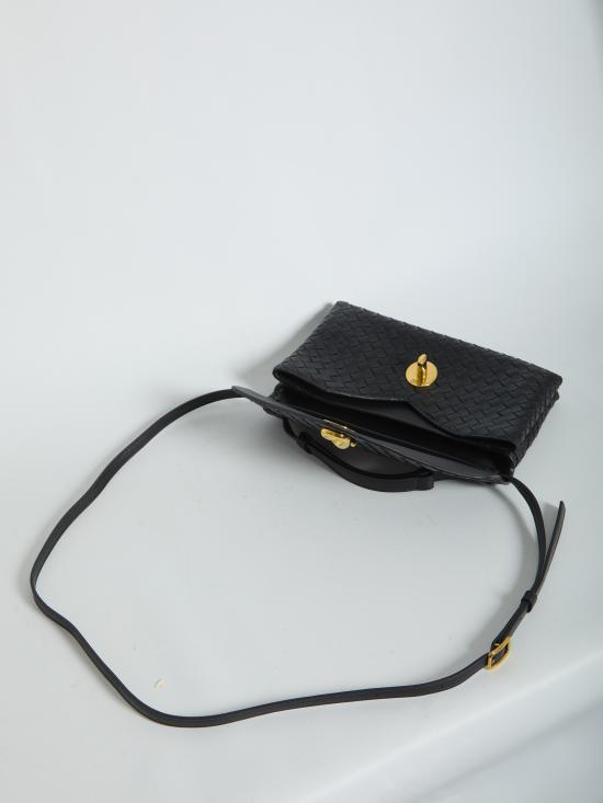 26SS 보테가베네타 크로스백 817191 BLACK - BOTTEGA VENETA