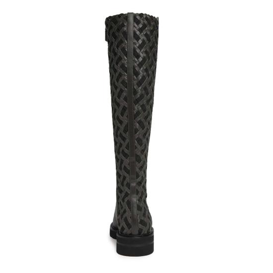 스튜어트 와이츠먼 부츠 위카 리프트 가죽  블랙 - STUART WEITZMAN