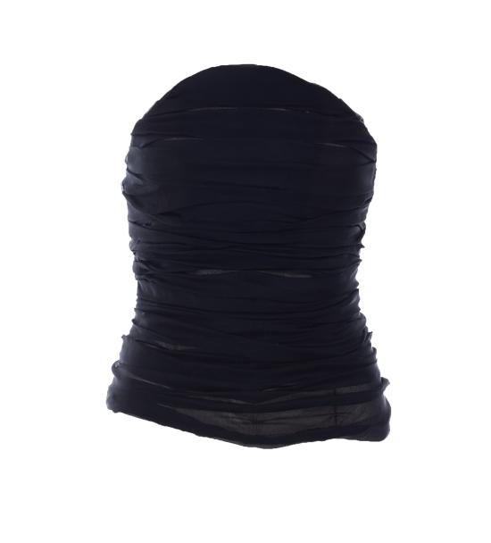 26SS 발렌시아가 긴팔 티셔츠 872530 TUN281000 Black