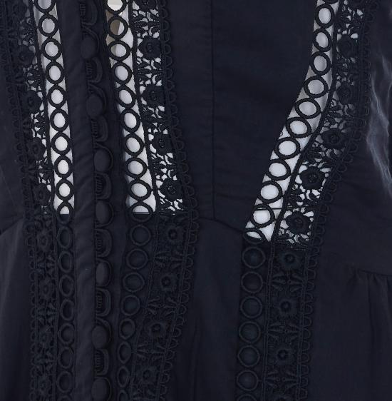 26SS 차로루이즈 미디 원피스 261620 BLACK Black - CHARORUIZ