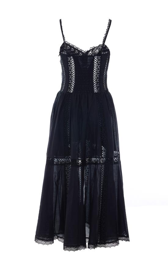 26SS 차로루이즈 미디 원피스 261620 BLACK Black - CHARORUIZ