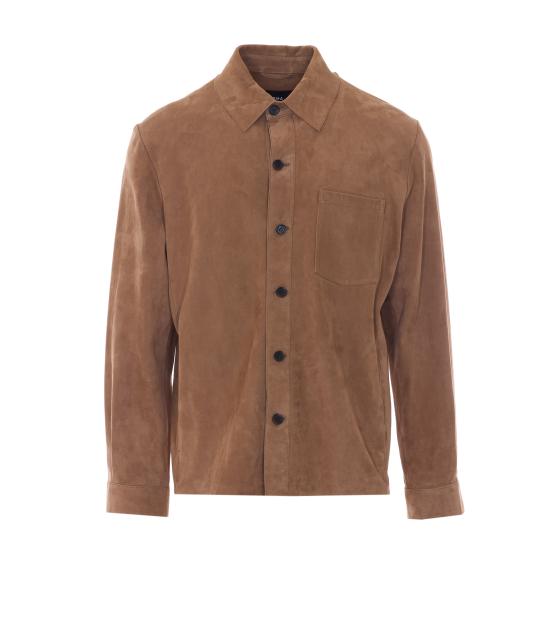 26SS 아르마 긴팔 셔츠 001G261003 05 MOCHA Brown
