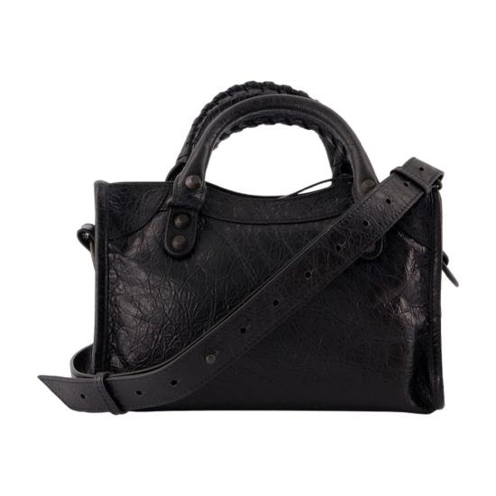 26SS 발렌시아가 르 시티 미니백 806395 2ABEK 1000 black - BALENCIAGA