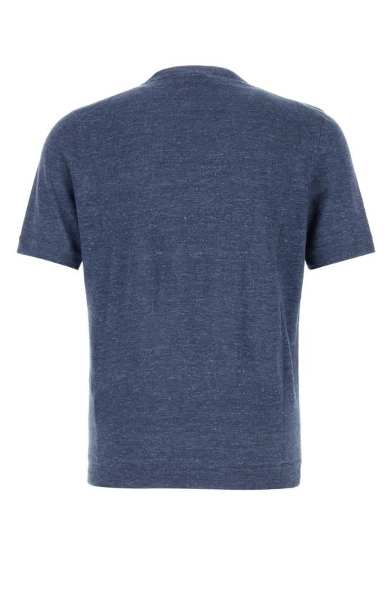 26SS 브루넬로 쿠치넬리 폴로 티셔츠 M2L00340 C7860 Blue - BRUNELLO CUCINELLI