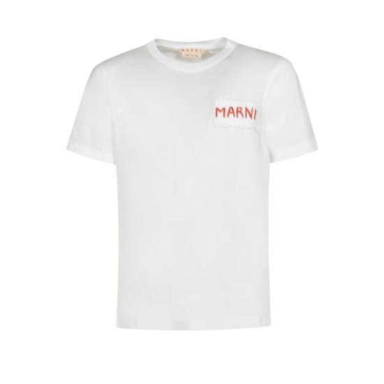 26SS 마르니 셔츠 CAMA0505X1UTC193 00W01 LILY WHITE