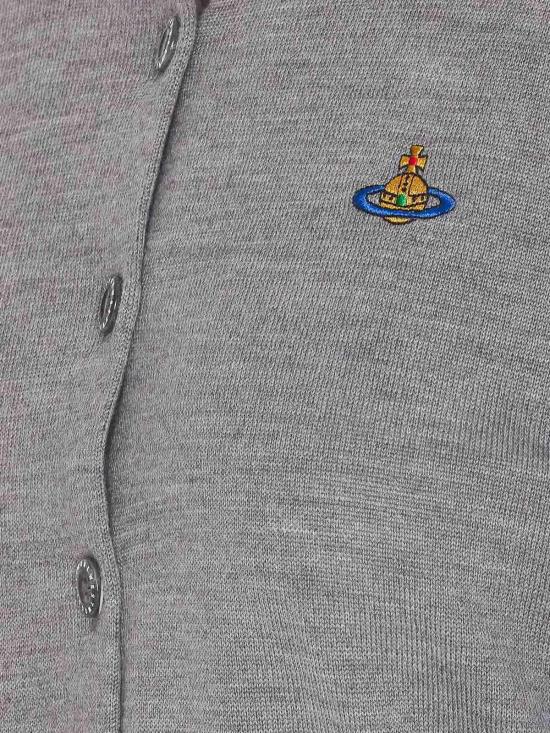 26SS 비비안웨스트우드 BEA 베아 니트 가디건 1803002PY001A P403 LIGHT GREY - VIVIENNE WESTWOOD