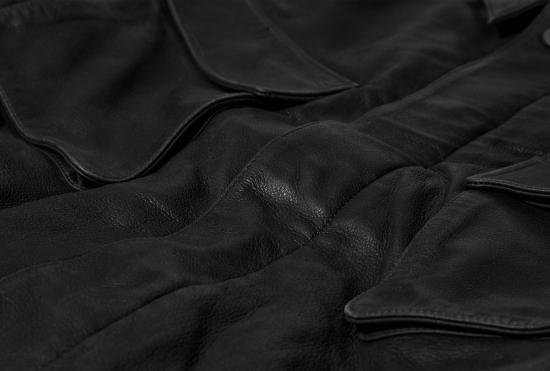 26SS 카브엠트 가죽 자켓 커뮤니티 가죽 재킷 CES29JK02 그레이 - CAV EMPT