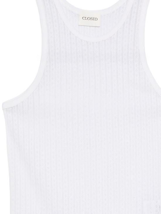 26SS 클로즈드 민소매 티셔츠 C95898 42L22200 Bianco - CLOSED