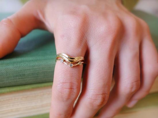  케이시 페레즈 반지 시엘로 링 14K 옐로우 골드 - CASEY PEREZ