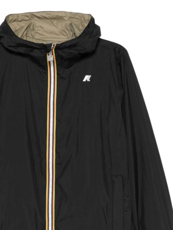 26SS 까웨 수트 자켓 K2124EW B0R BLACK PURE GREEN LICHEN - K-WAY