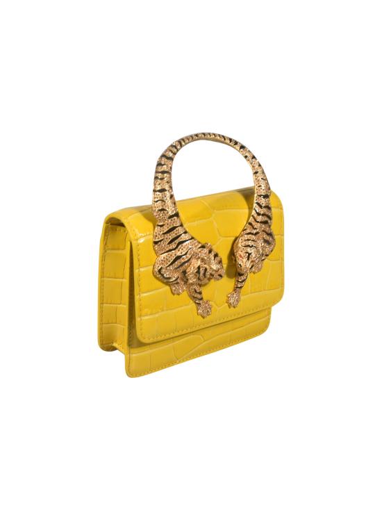 26SS 로베르토 카발리 토트백 SKB025 PZ975 0100 Yellow - ROBERTO CAVALLI