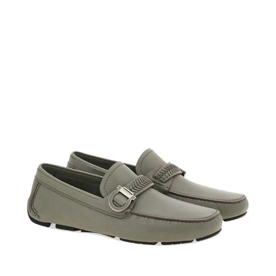  살바토레 페라가모 로퍼 페라가모 칼립소 가죽  그레이 - SALVATORE FERRAGAMO