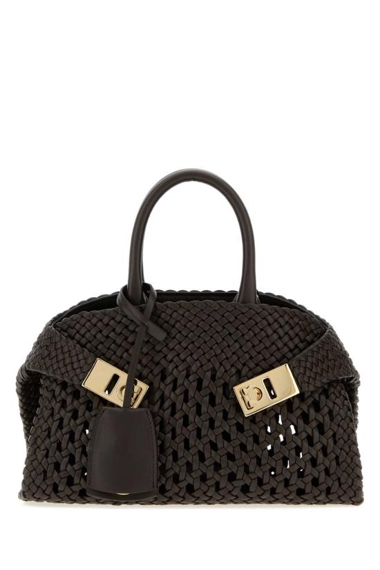 26SS 살바토레 페라가모 토트백 21A605790002 TESTADIMORO Brown