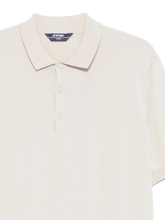 26SS 까웨 폴로 티셔츠 K4126RW 634 Beige lt - K-WAY