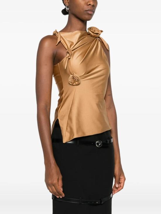 26SS 코페르니 민소매 티셔츠 COPT76F5001 BRW Brown - COPERNI