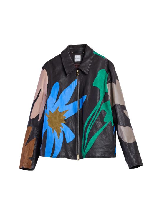 26SS 폴 스미스 가죽 자켓 M1R 954Z V02813 58 MULTICOLOR