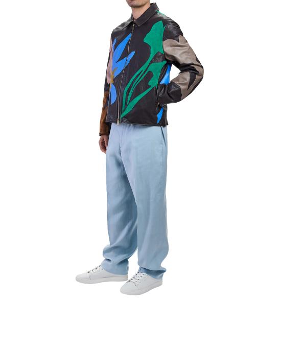 26SS 폴 스미스 가죽 자켓 M1R 954Z V02813 58 MULTICOLOR - PAUL SMITH