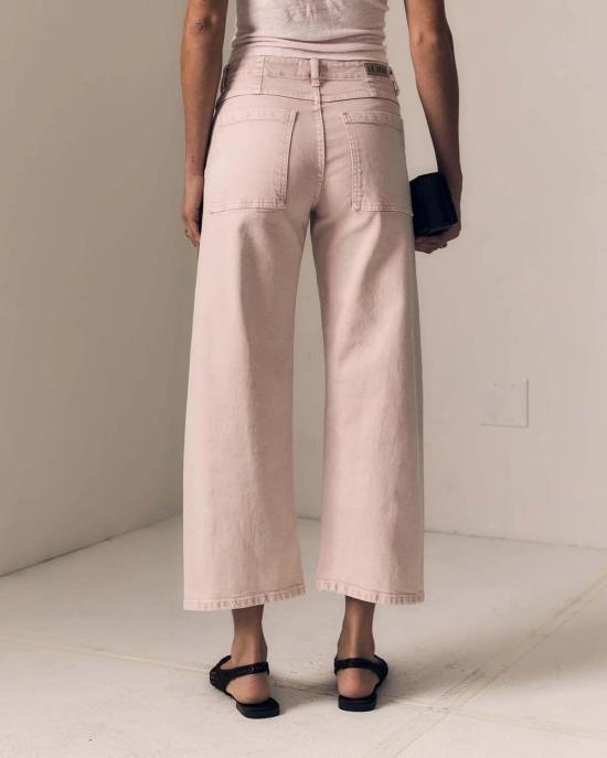  르장 데님 팬츠 셀레나 크롭 진 - LE JEAN