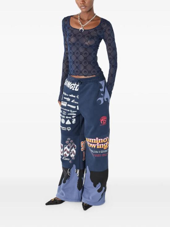 26SS 마린세르 긴팔 티셔츠 WTS018ACJER0005 BL90 Navy - MARINE SERRE