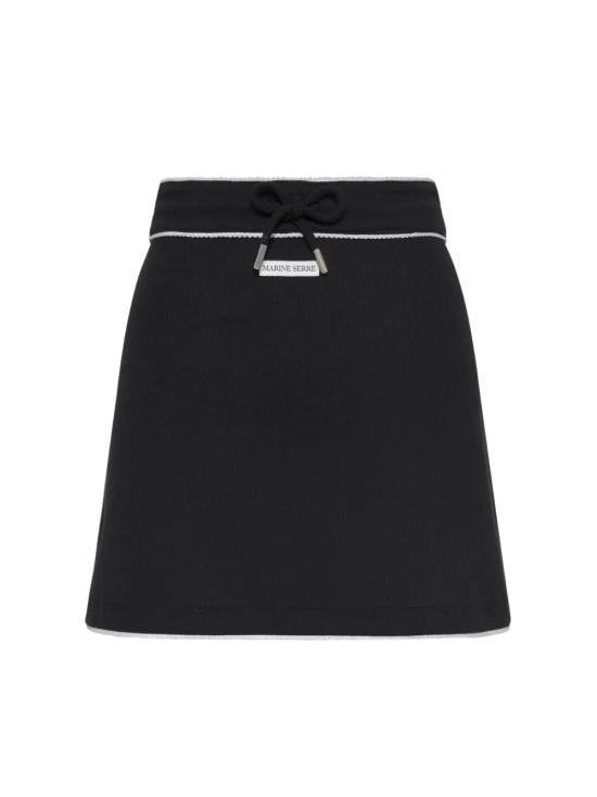 26SS 마린세르 숏 스커트 WSK133ACJER0011 BK99 Black