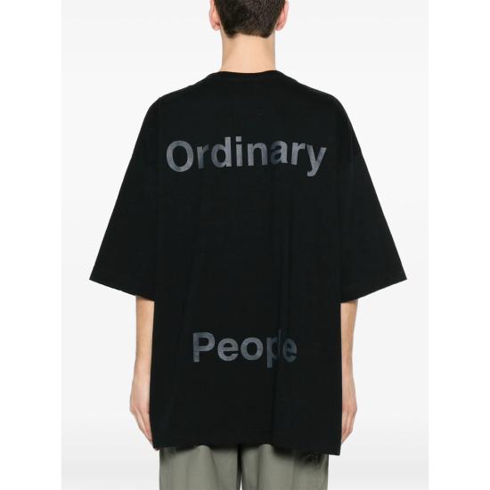 26SS 메종 미하라 야스히로 반팔 티셔츠 J16TS861 BLACK Black - MAISON MIHARA YASUHIRO