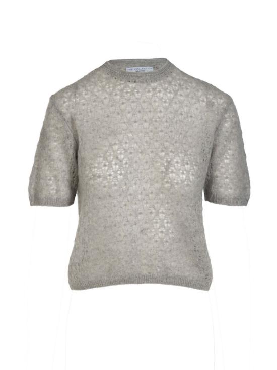  나다암 스웨터 Naadam Coastal Pointelle 반소매